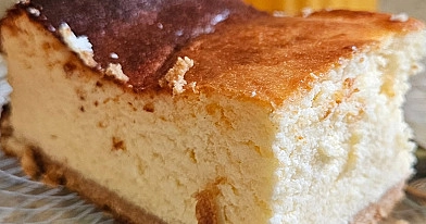 Sernik z twarogu bez sera z wiaderka