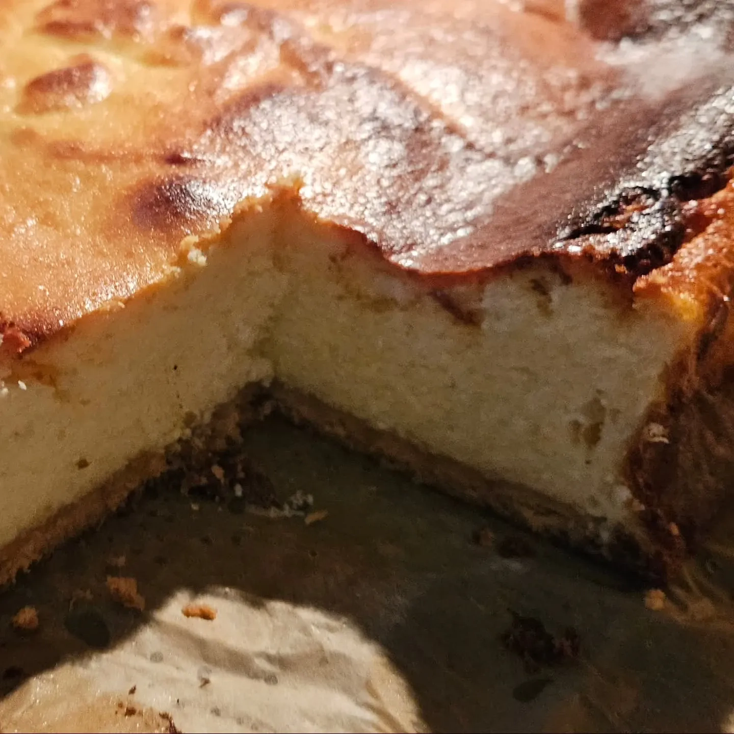 Sernik z twarogu bez sera z wiaderka