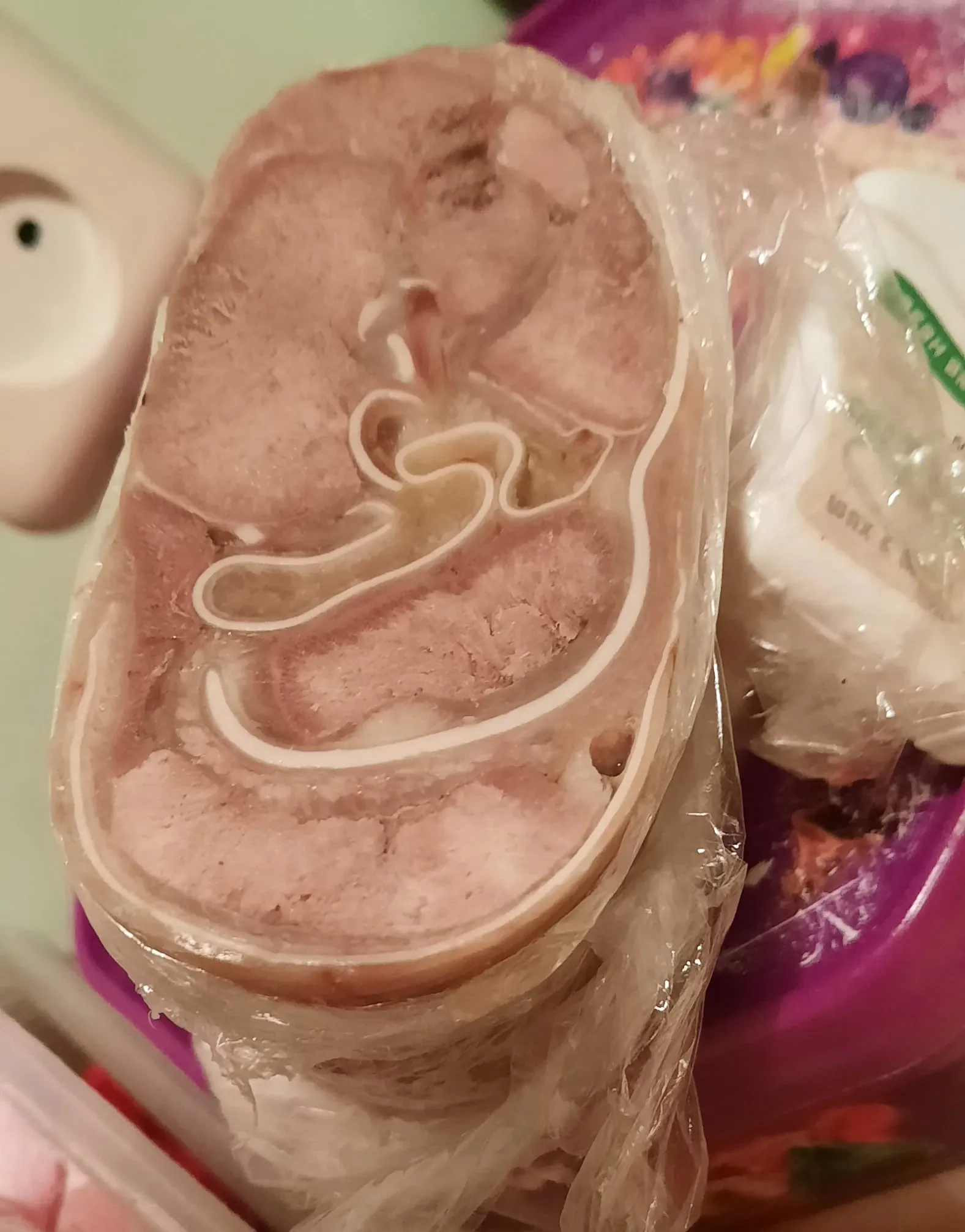 Kiaulių ausų slėgtainis (vyniotinis) - zelcas arba ruledas