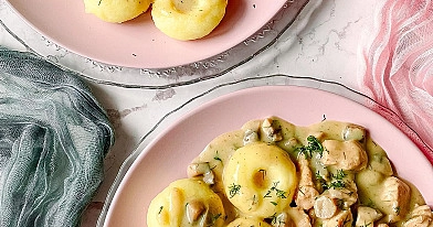 Virtos bulvinės bandelės arba Kluski śląskie