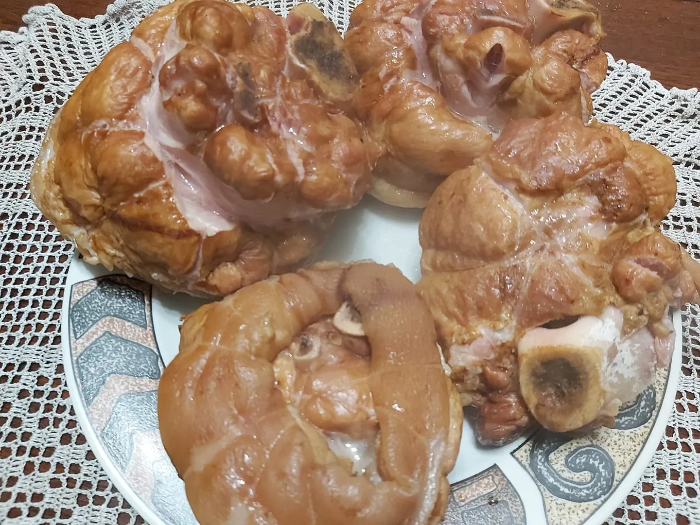 Greitpuodyje virta rūkyta kiaulienos karka