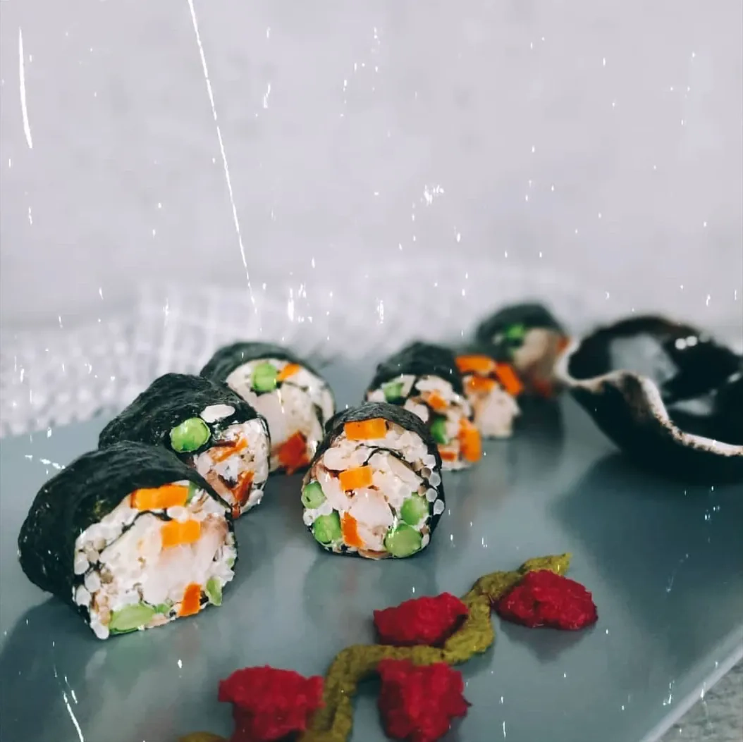 Skaniausiai sušiai su unguriu - geriausias receptas