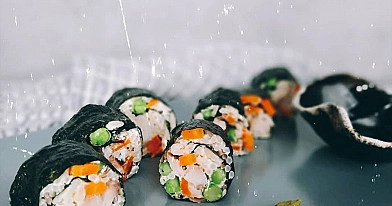 Skaniausiai sušiai su unguriu - geriausias receptas