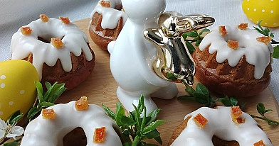 Kreminio sūrio keksiukų glajus