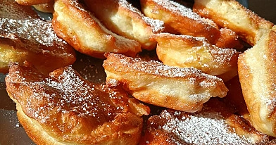 Racuchy drożdżowe z jabłkami – puszyste i szybkie