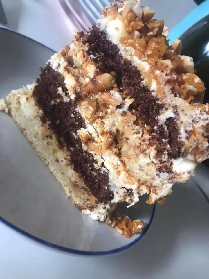 Griliažinis tortas su kremu - geriausias receptas