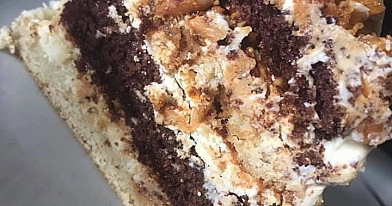 Griliažinis tortas su kremu - geriausias receptas