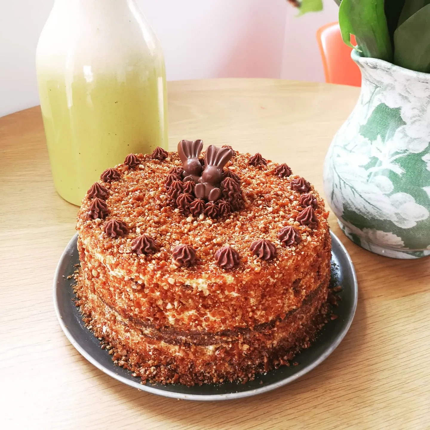 Griliažinis tortas su kremu - geriausias receptas