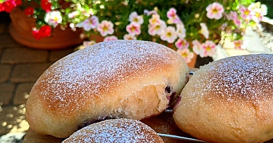 Jagodzianki puszyste jak z najlepszej piekarni