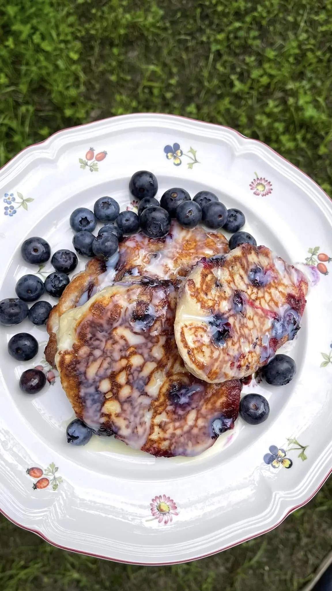 Blynai su avižų miltais ir bananu