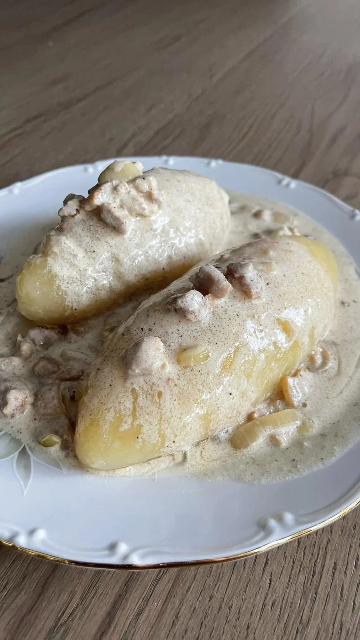 Paprasti cepelinai kitaip - iš virtų ir nevirtų bulvių (su mėsa)