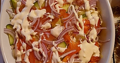 Kapsalon z kurczakiem – domowy fast food z piekarnika