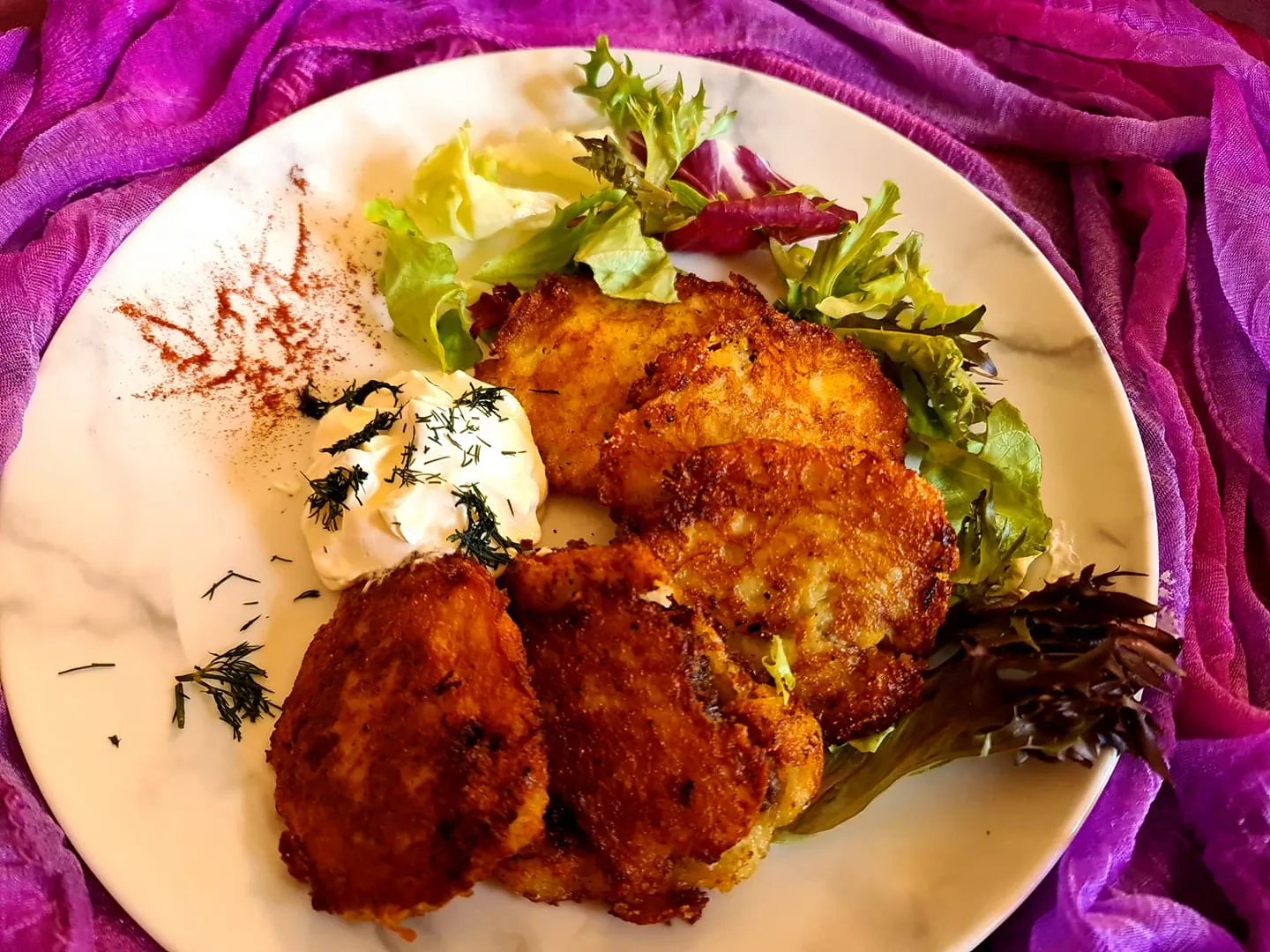 Bulvių ir salierų blyneliai