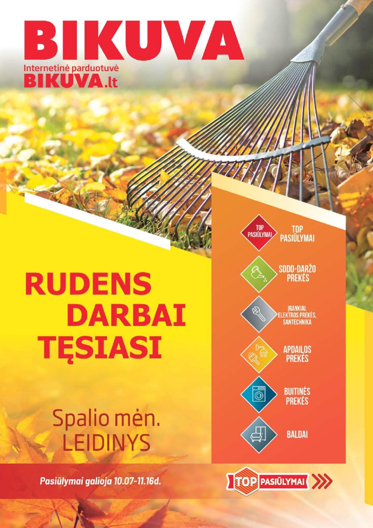 BIKUVA akcijų ir nuolaidų leidinys 2025-11-18 - 2025-12-02