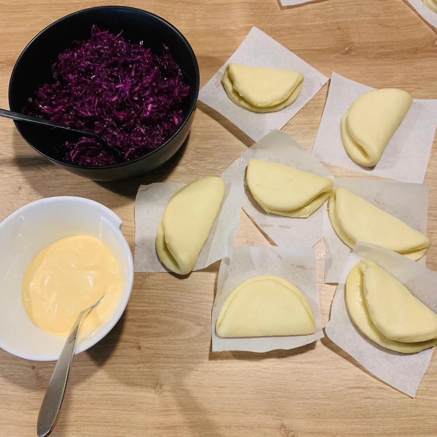 Mielinės bao bandelės - geriausias receptas