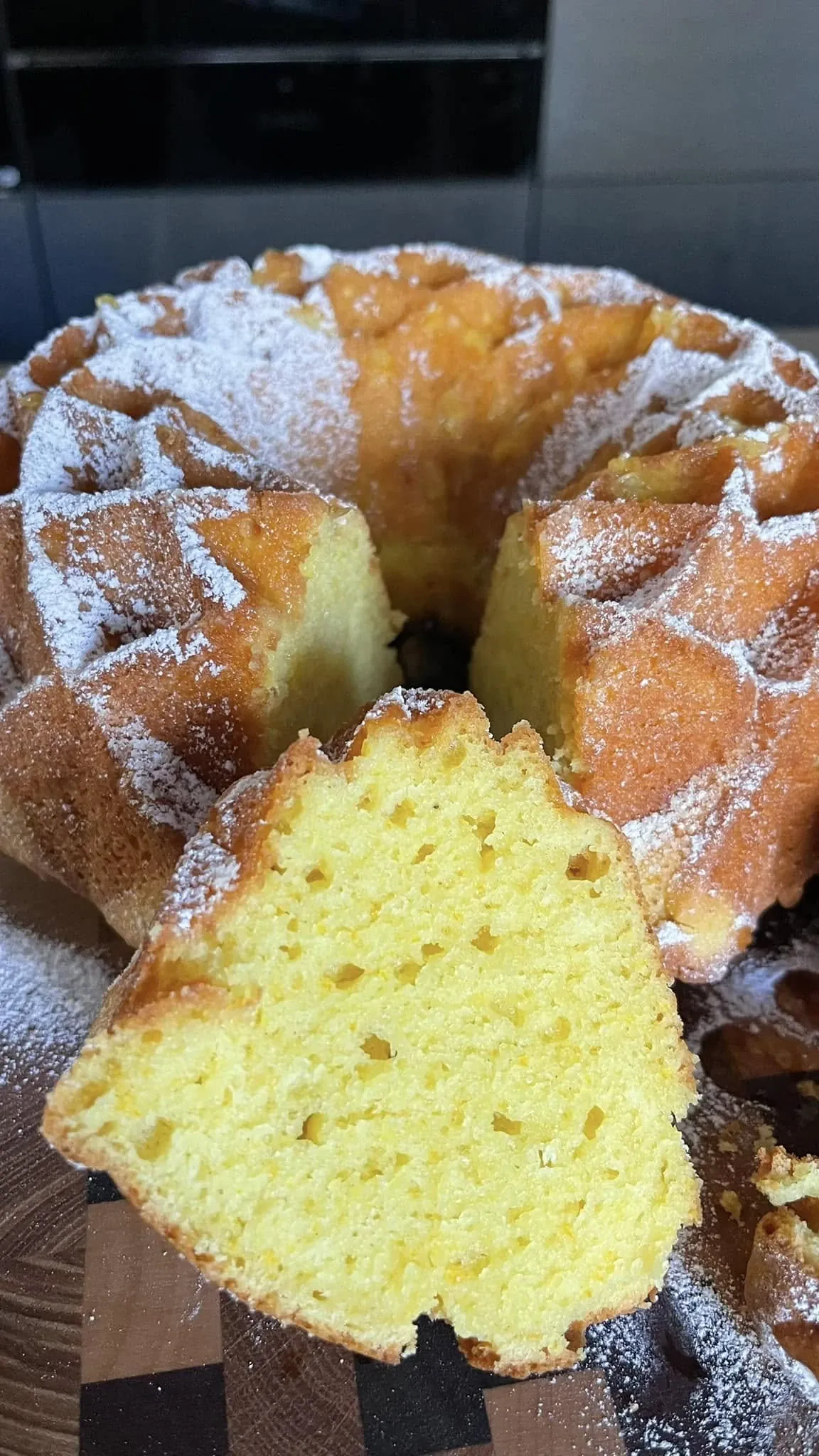 Varškės keksas su citrina