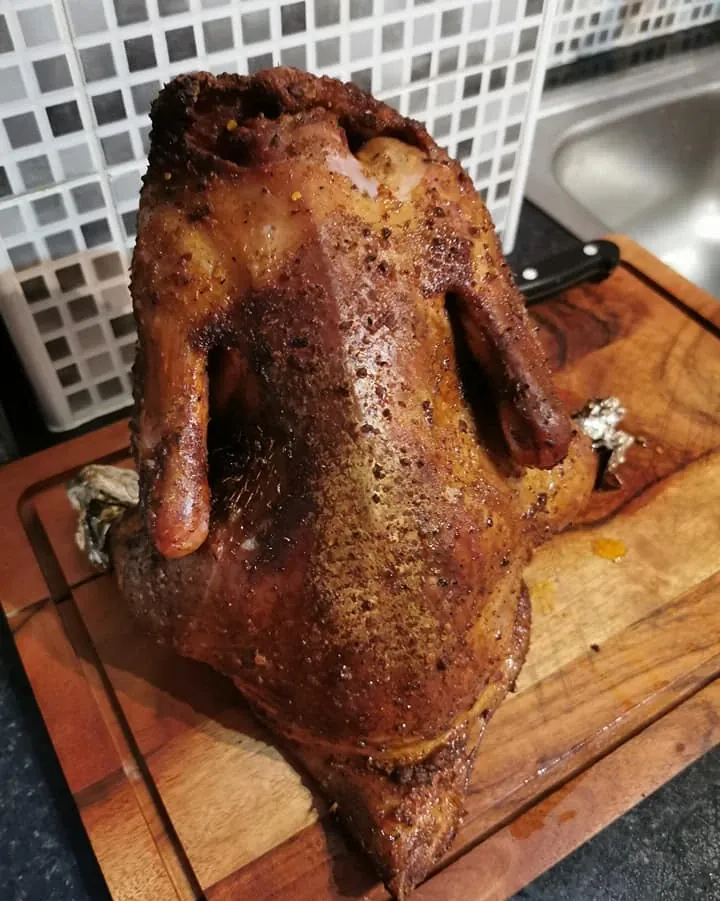 Kepta antis orkaitėje, marinuota sūryme