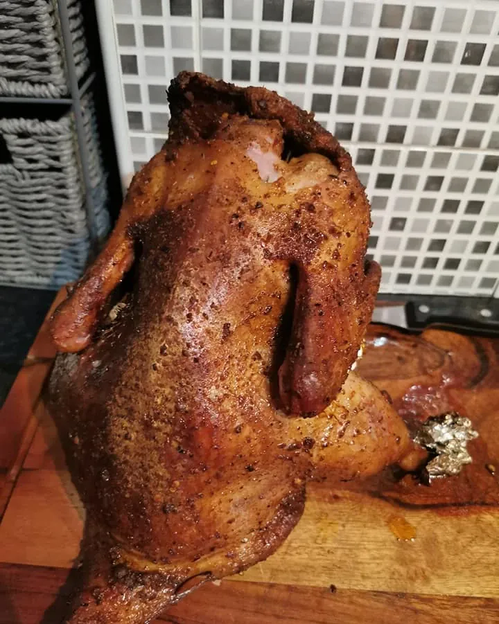 Kepta antis orkaitėje, marinuota sūryme