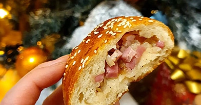 Skanutėlės bandelės su lašinukais