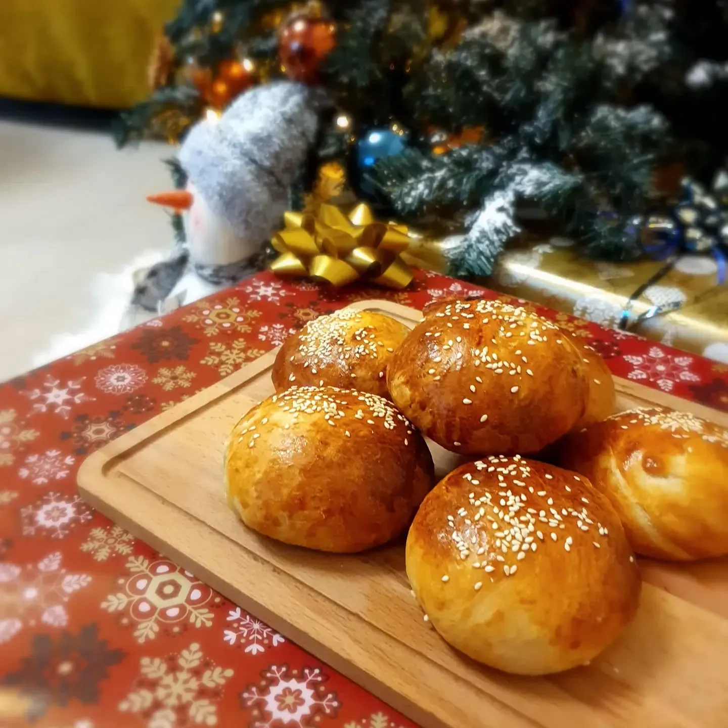 Skanutėlės bandelės su lašinukais
