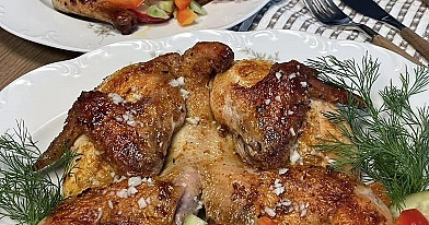 Chicken tabaka - keptas viščiukas