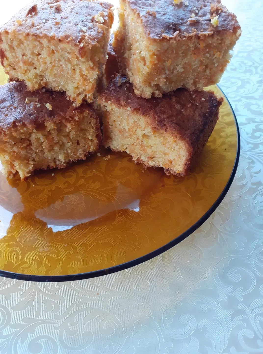 Senovinis močiutės, blokados pyragas su uogiene