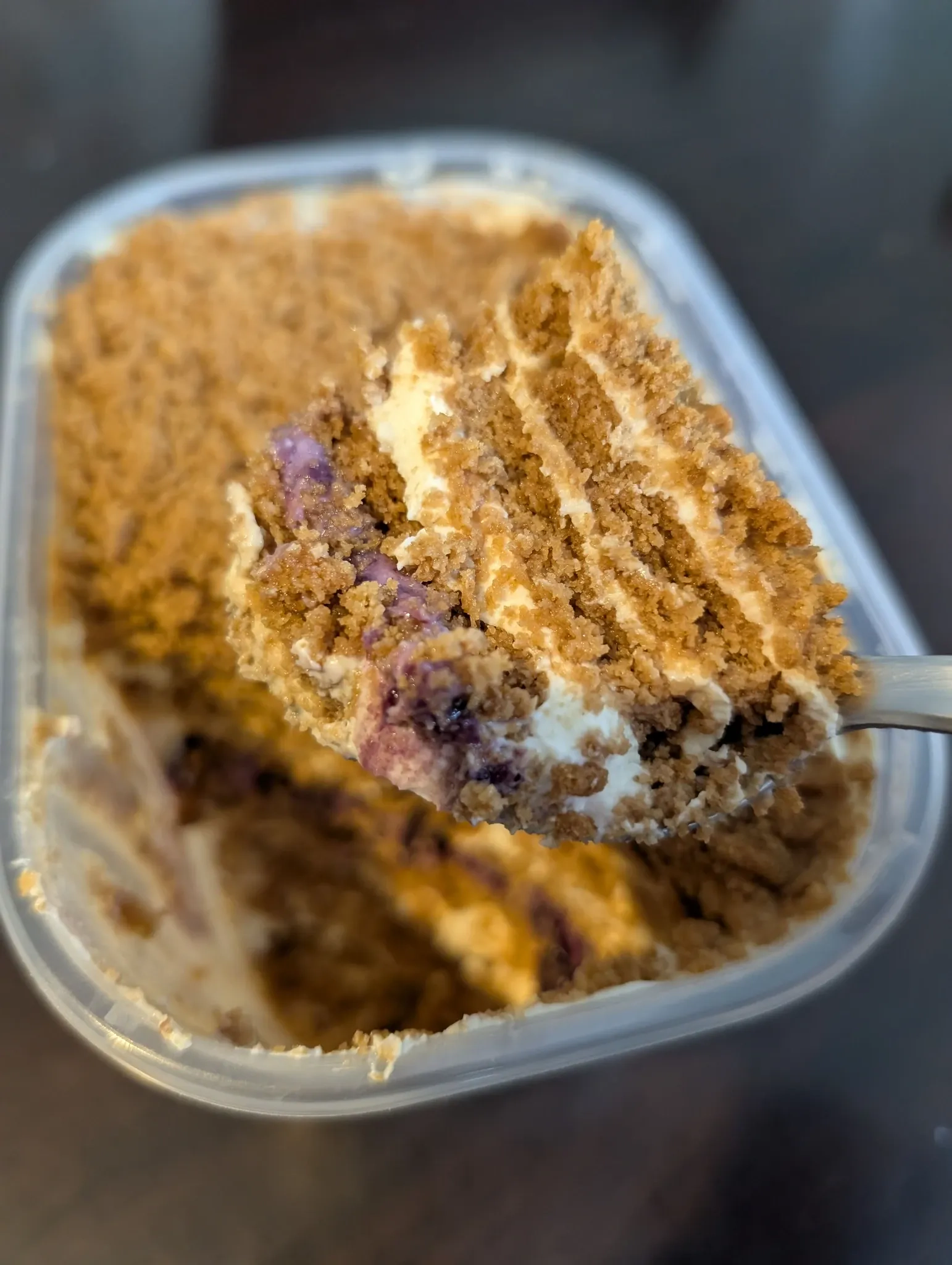 2-ingredientų japoniškas biscoff sausainių ir graikiško jogurto pyragas