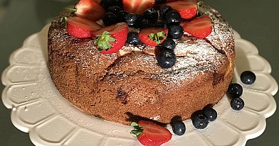 Labai skanus paprastas keptas jogurtinis pyragas