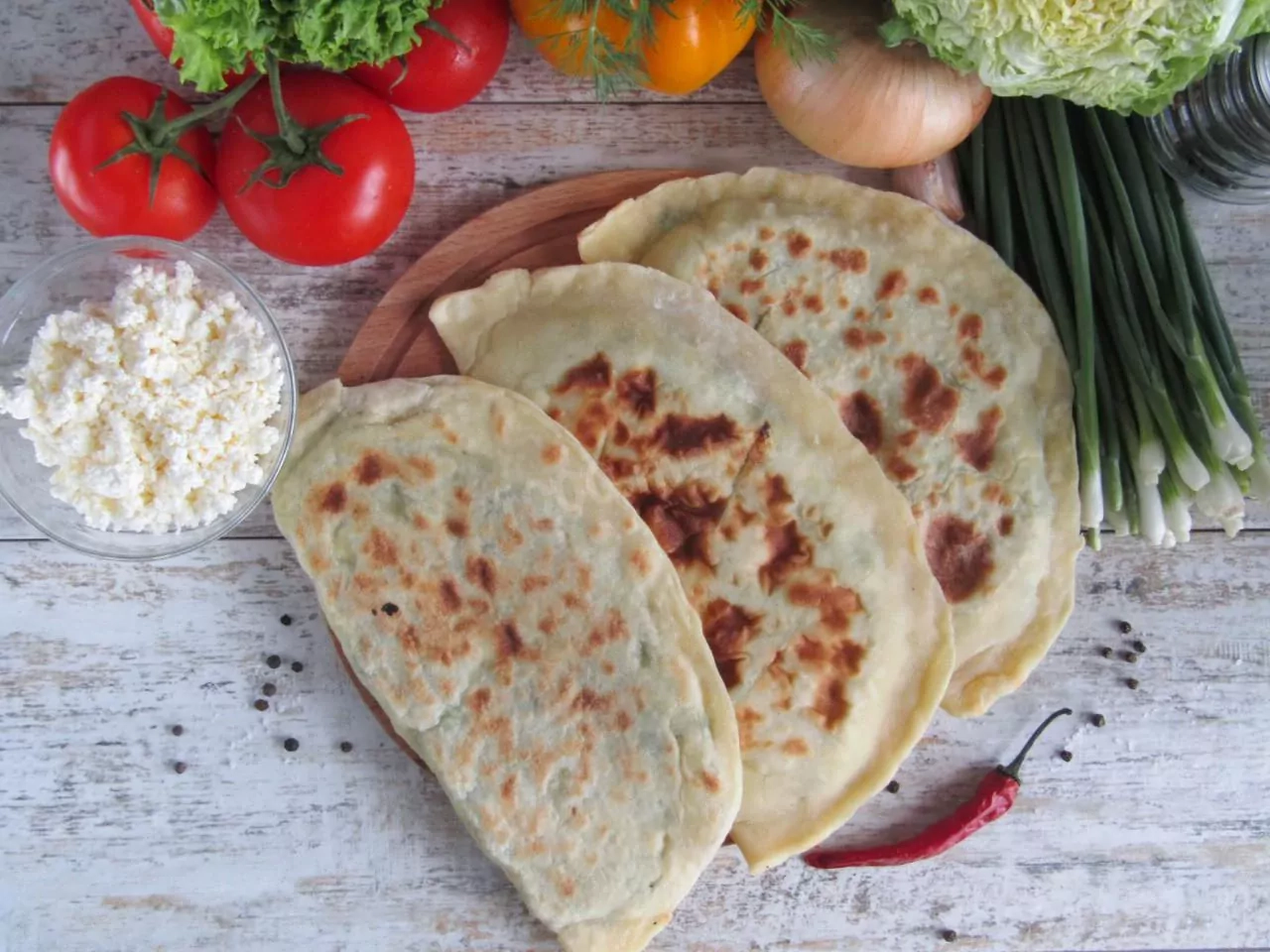 Czudu z ziołami i twarogiem