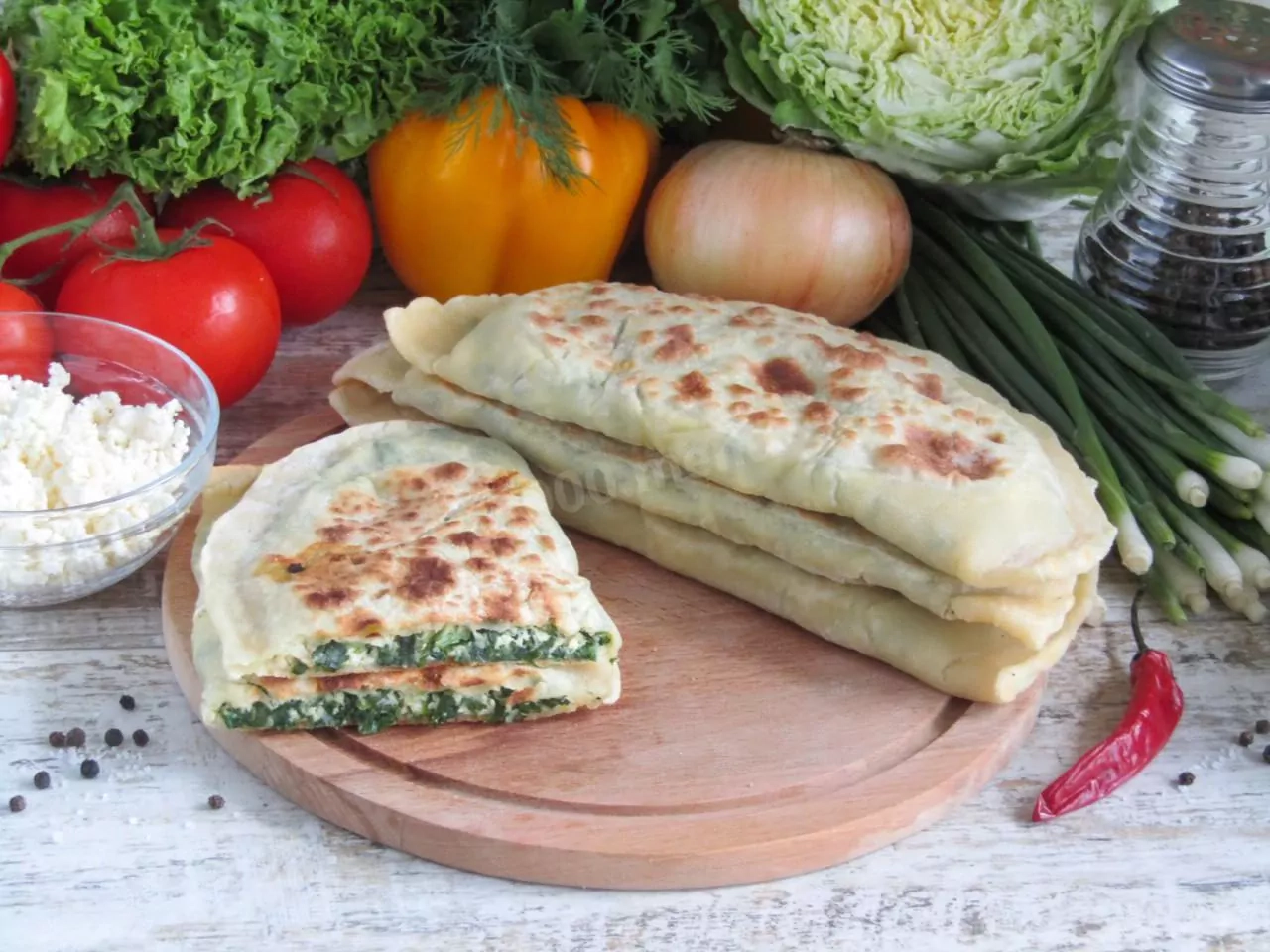 Czudu z ziołami i twarogiem