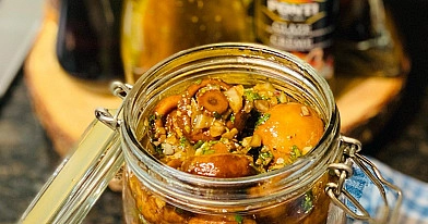 Marinuoti pievagrybiai - geriausias receptas