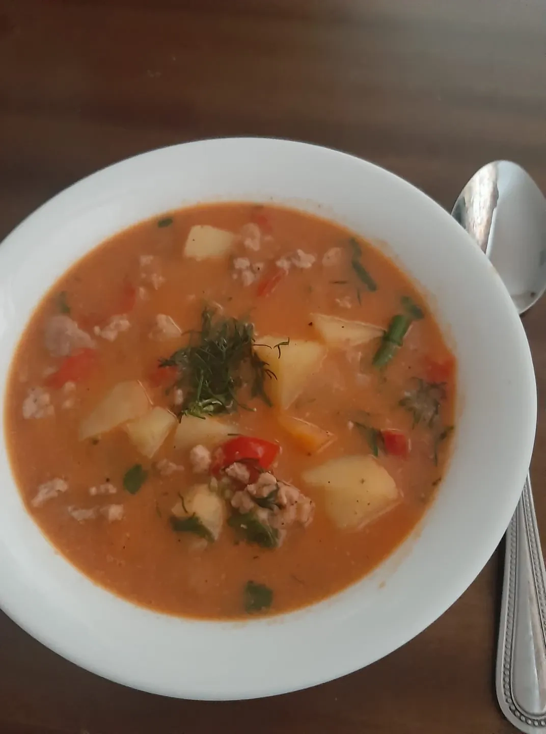 Gulasz z mięsa mielonego do ziemniaków