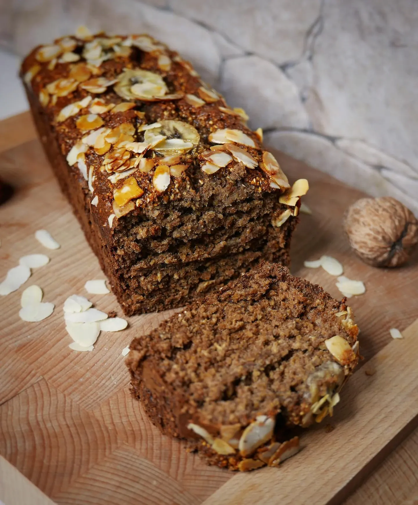 Szybki chlebek bananowy z kakao