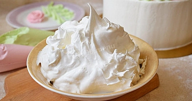 Krem białkowy do torta