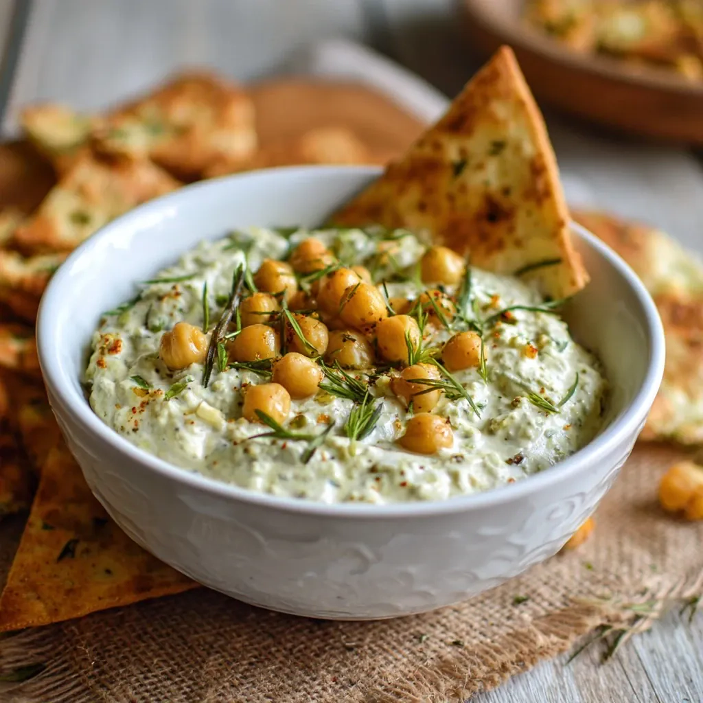 Herbed Yogurt Chickpea Dip