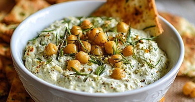 Herbed Yogurt Chickpea Dip