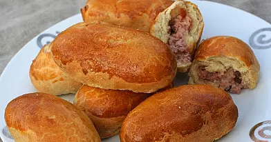 Mielinės kiškio bandelės su mėsa
