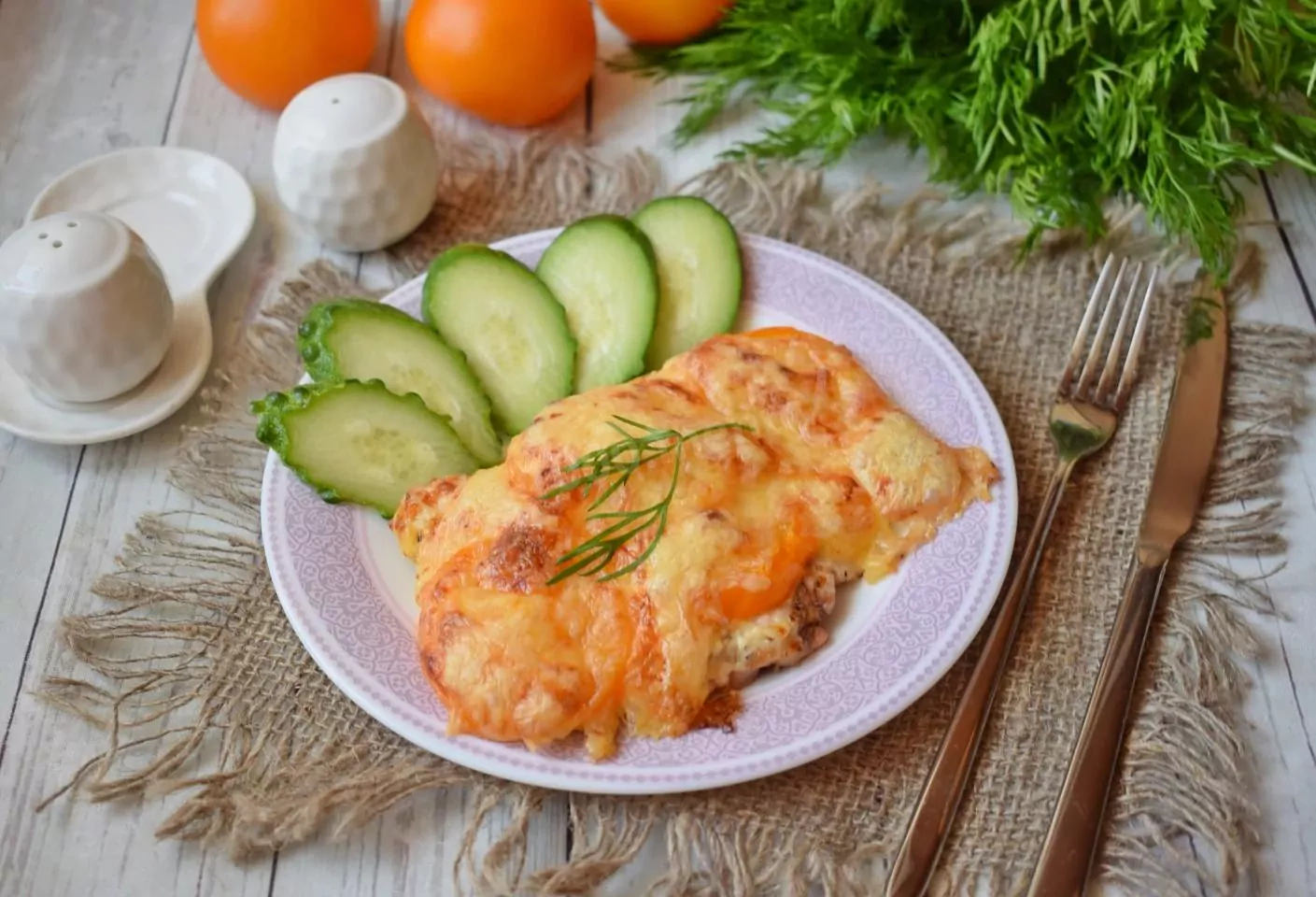 Kotlety z fileta z kurczaka w piekarniku