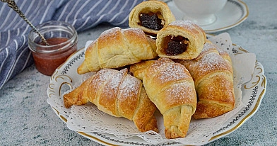Croissanty z gotowego drożdżowego ciasta