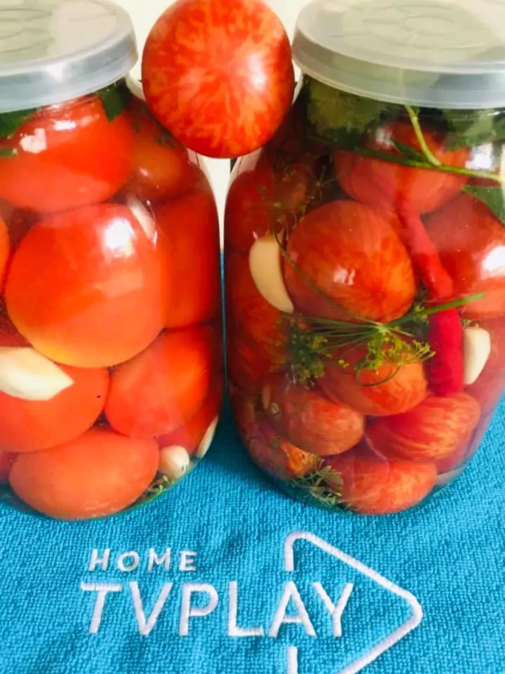 Rauginti pomidorai