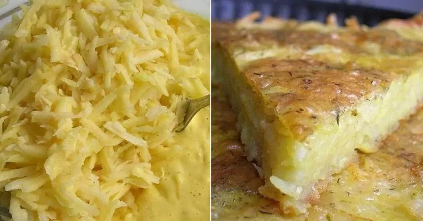 Tarkuotų cukinijų ir bulvių apkepas