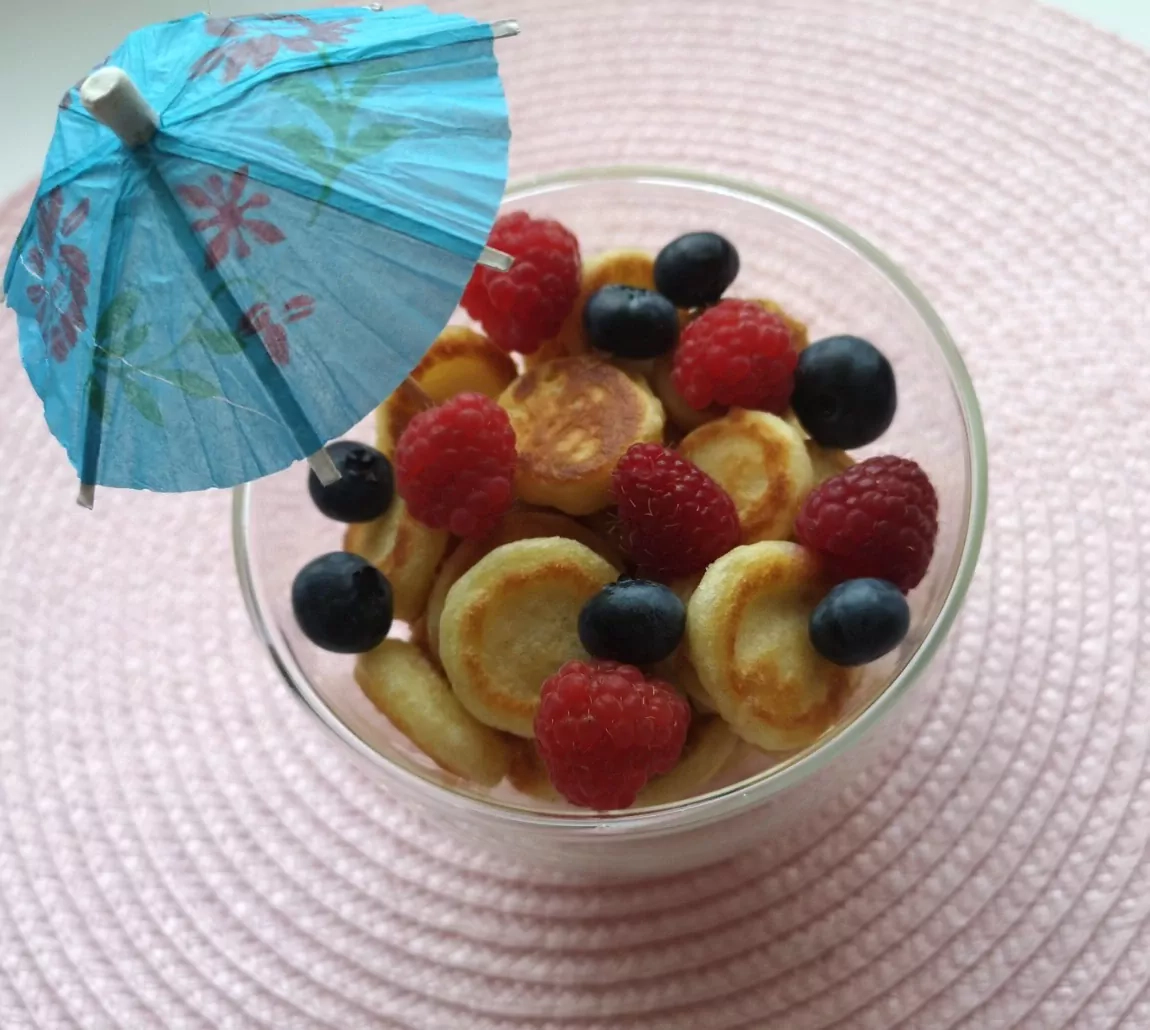 Mini blyneliai "Pancake cereal"