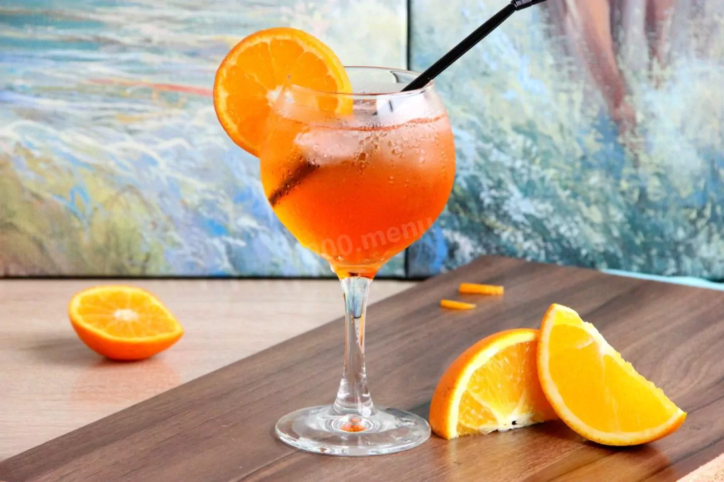 Aperol Spritz - Koktajl strzykawka z aperolem i szampanem