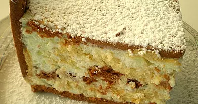 Nekeptas sausainių - varškės pyragas | Receptas