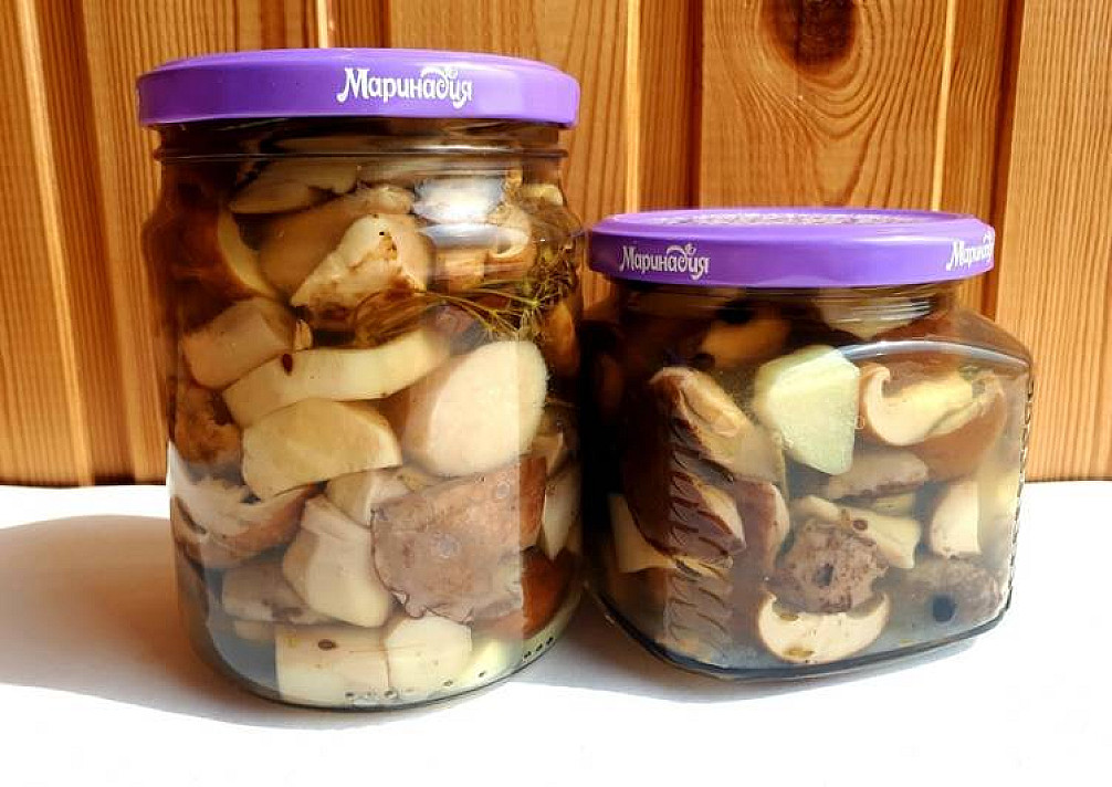 Receptas Marinuoti grybai