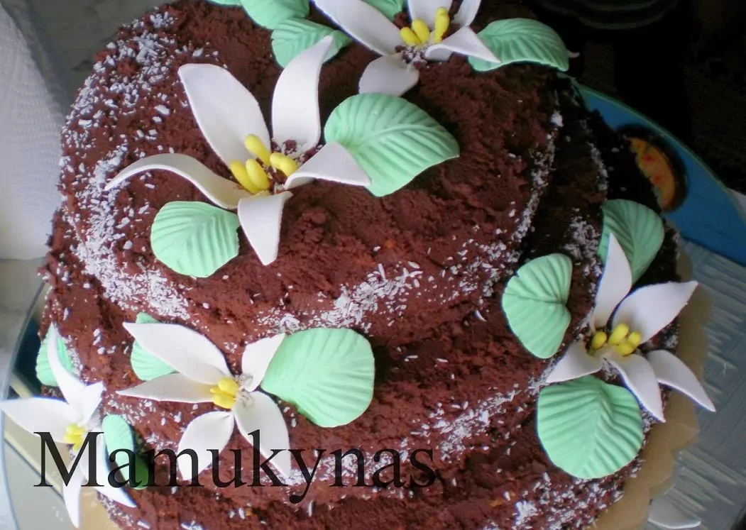 Šokolado - grietinėlės kremas (ganašas)