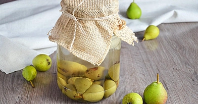 Kompot z gruszek na zimę