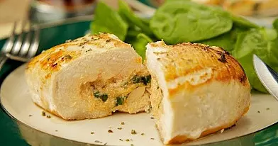 Vištienos filė su brie sūriu