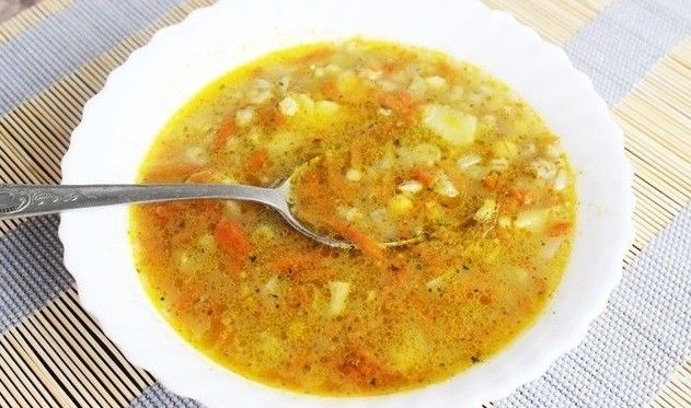 Pea and Pearl-Barley Soup