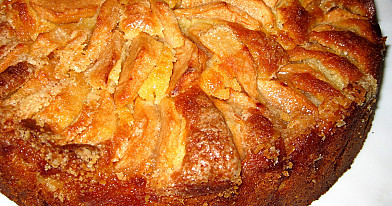 Varškinės tešlos obuolių pyragas